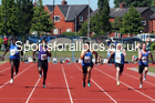 Mens under-20s 100 metres, 2021 Northern Senior and Under-20s Champs., Leigh. Photo: David T. Hewitson/Sports for All Pics